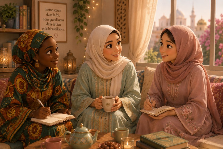 الأخوة الإسلامية النسائية عبر الإنترنت: المعنى والمعالم